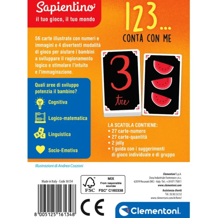 1,2,3... conta con me!^Clementoni