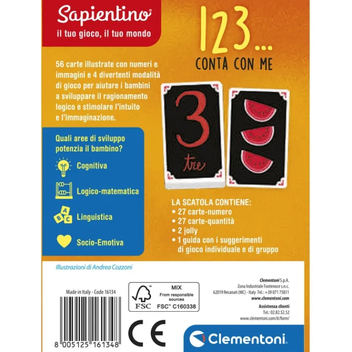 1,2,3... conta con me!^Clementoni