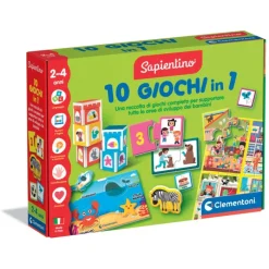 10 giochi in 1^Clementoni Sale