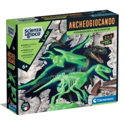 Archeogiocando - Pteranodonte e Velociraptor^Clementoni Hot