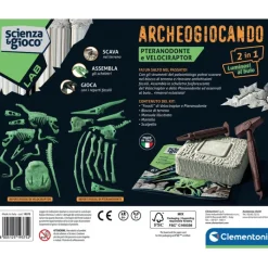 Archeogiocando - Pteranodonte e Velociraptor^Clementoni Hot