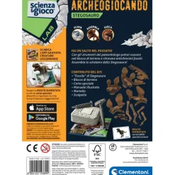 Archeogiocando - Stegosaurus^Clementoni New