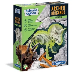 Archeogiocando - Triceratopo^Clementoni New