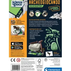 Archeogiocando - Velociraptor^Clementoni Hot