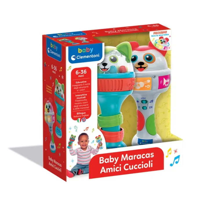 Baby Maracas Amici Cuccioli^Clementoni Hot