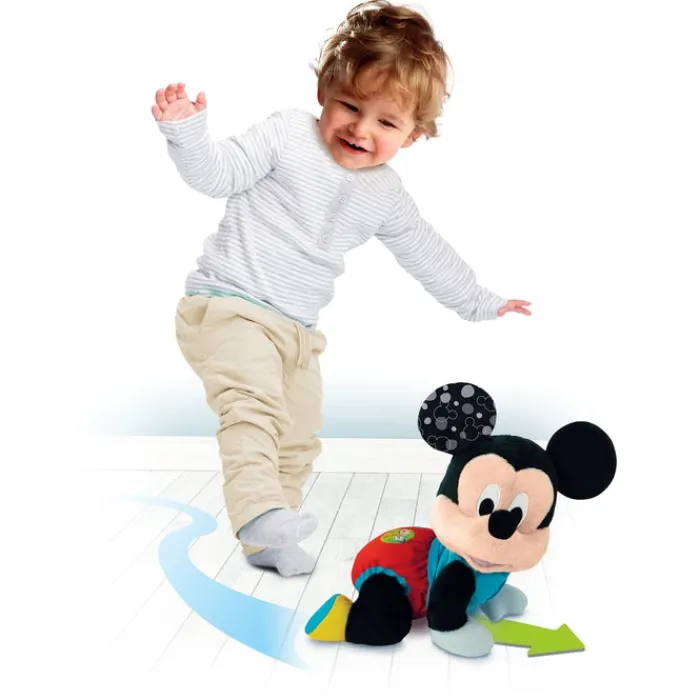 Baby Mickey Gattona con me^Clementoni New