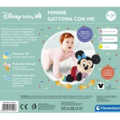 Baby Minnie Gattona con Me^Clementoni Best