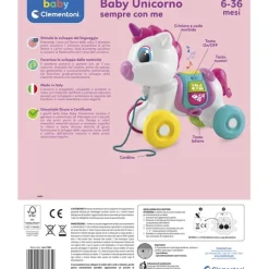 Baby Unicorno Sempre con Me^Clementoni