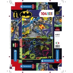 Batman - 104 pezzi^Clementoni Hot