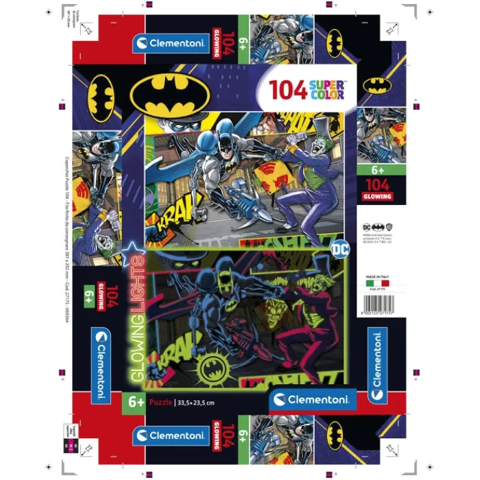 Batman - 104 pezzi^Clementoni Hot