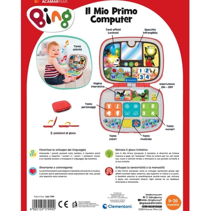 Bing! Il mio primo Computer^Clementoni Clearance