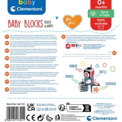 Black & White Soft Activity Blocks^Clementoni Discount
