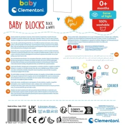 Black & White Soft Activity Blocks^Clementoni Discount