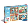 Bluey - 1x12 + 1x16 + 1x20 + 1x24 pezzi^Clementoni Best