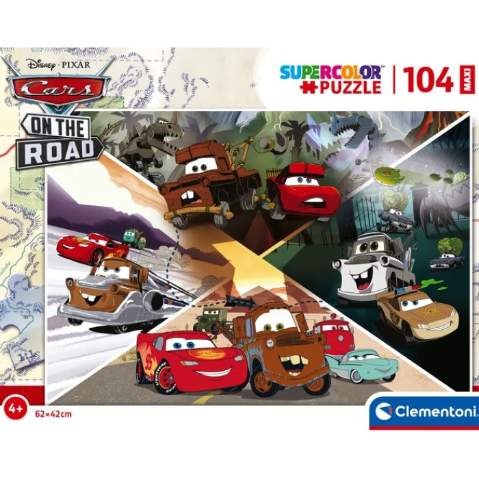 Cars On The Road - 104 pezzi^Clementoni Discount