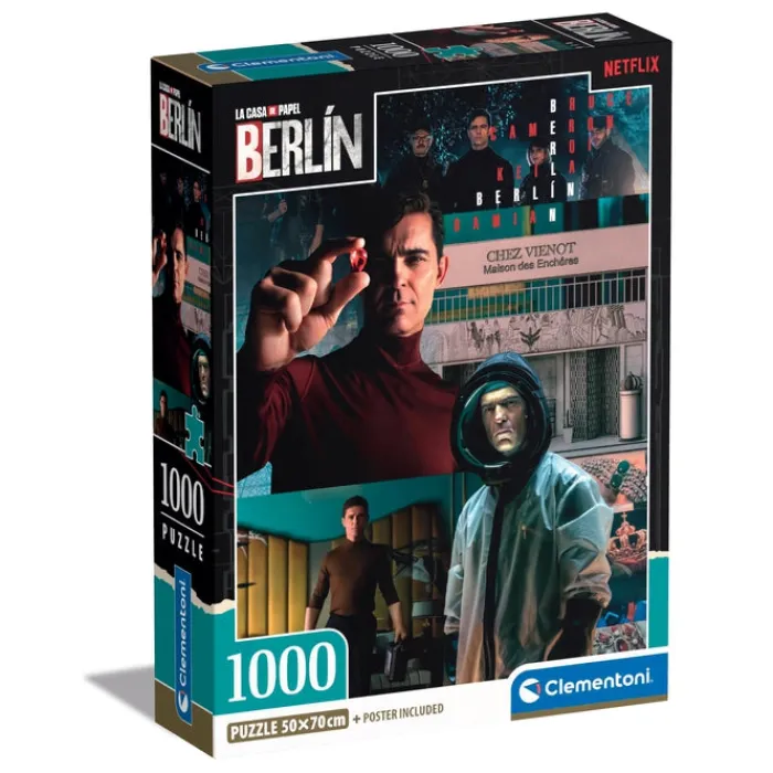 Casa De Papel Berlin - 1000 pezzi^Clementoni Discount