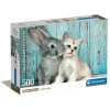 Cat & Bunny - 500 pezzi^Clementoni Outlet