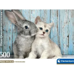 Cat & Bunny - 500 pezzi^Clementoni Outlet