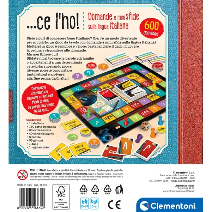 ...Ce l'ho!^Clementoni Outlet