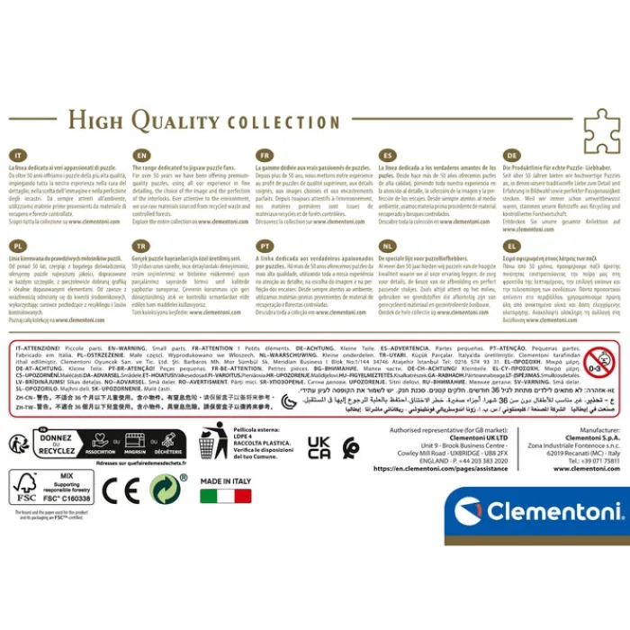 Cinquecento - 500 pezzi^Clementoni Outlet