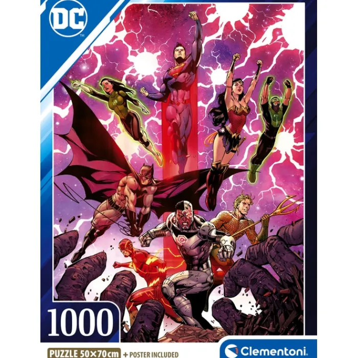 Dc Comics Justice League - 1000 pezzi^Clementoni Discount