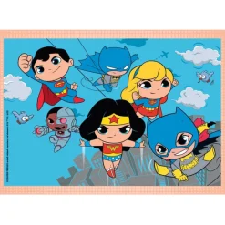 Dc Superfriends - 1x12 + 1x16 + 1x20 + 1x24 pezzi^Clementoni Online