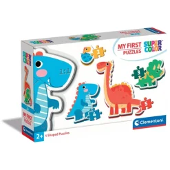 Dinos - 1x3 + 1x6 + 1x9 + 1x12 pezzi^Clementoni Best