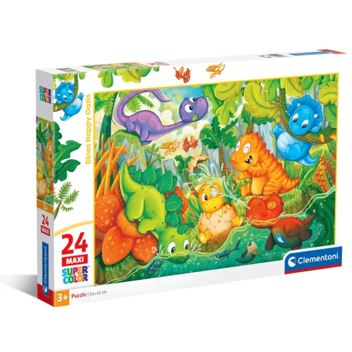 Dinos Happy Oasis - 24 pezzi^Clementoni New