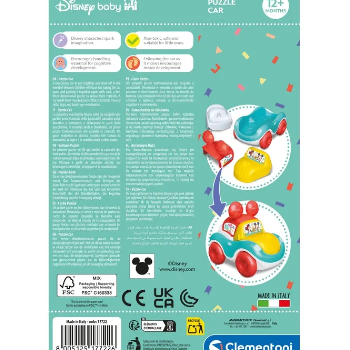 Disney Baby - Puzzle Car^Clementoni Sale