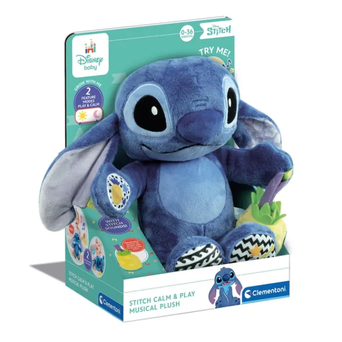 Disney Baby Stitch Musical Plush^Clementoni Sale
