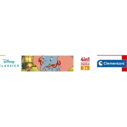Disney Classics - 1x12 + 1x16 + 1x20 + 1x24 pezzi^Clementoni