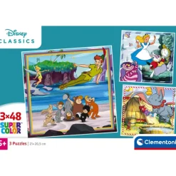 Disney Classics - 3x48 pezzi^Clementoni New