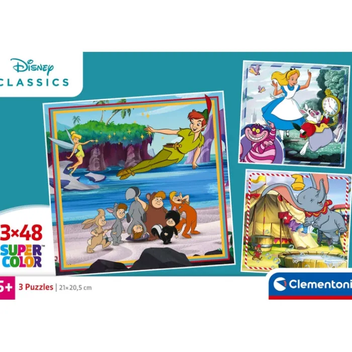 Disney Classics - 3x48 pezzi^Clementoni New