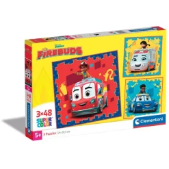 Disney Firebuds - 3x48 pezzi^Clementoni