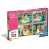Disney Princess - 1x12 + 1x16 + 1x20 + 1x24 pezzi^Clementoni Clearance