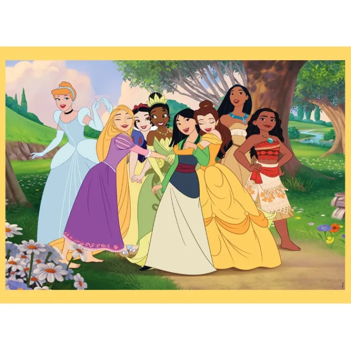 Disney Princess - 1x12 + 1x16 + 1x20 + 1x24 pezzi^Clementoni Clearance