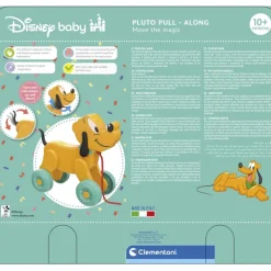 Disney Pull Along Pluto^Clementoni Clearance