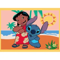 Disney Stitch - 1x12 + 1x16 + 1x20 + 1x24 pezzi^Clementoni Discount