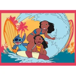 Disney Stitch - 1x12 + 1x16 + 1x20 + 1x24 pezzi^Clementoni Discount