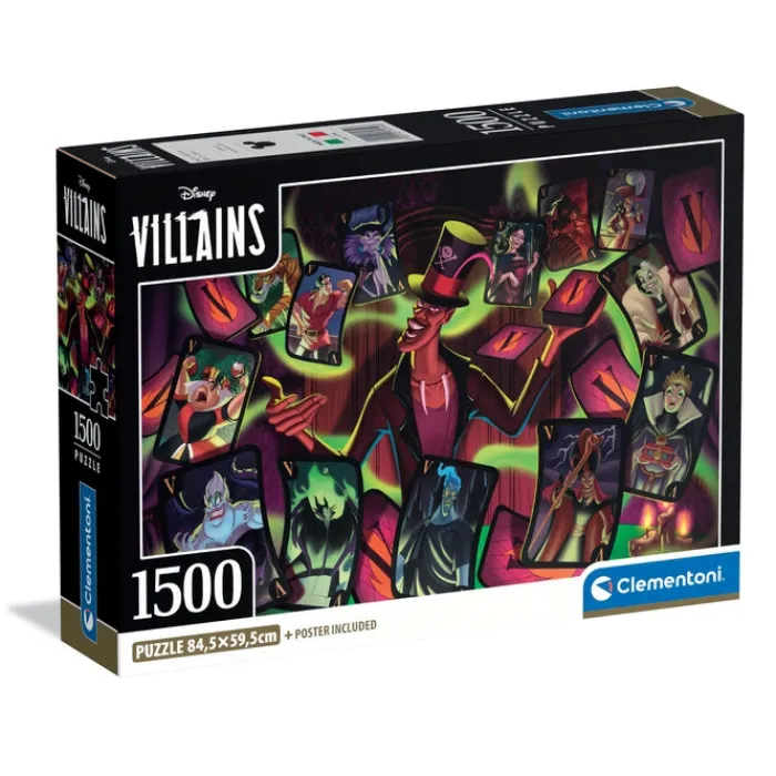 Disney Villains - 1500 pezzi^Clementoni Best