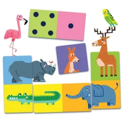 Domino Numeri e Animali^Clementoni