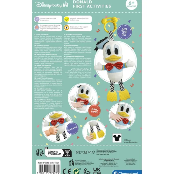 Donald Duck Activity Plush^Clementoni Outlet