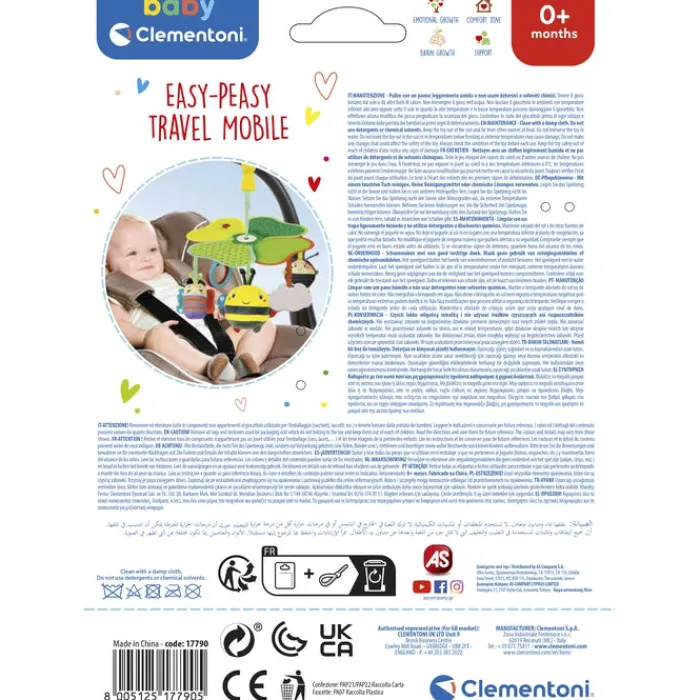 Easy-Peasy Travel Mobile^Clementoni Outlet