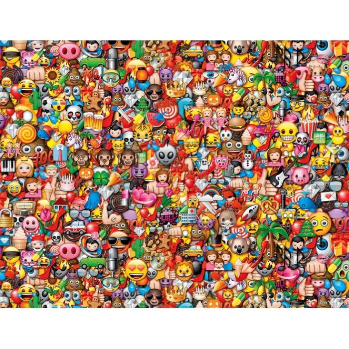 Emoji - 1000 pezzi^Clementoni Outlet