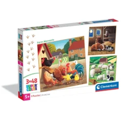 Farm Moments - 3x48 pezzi^Clementoni Outlet