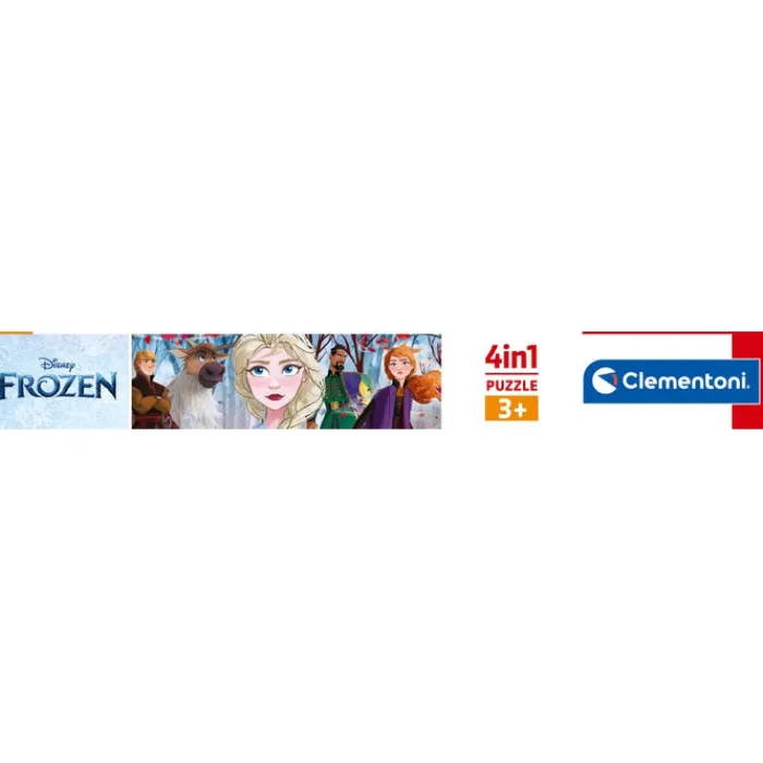 Frozen - 1x12 + 1x16 + 1x20 + 1x24 pezzi^Clementoni New