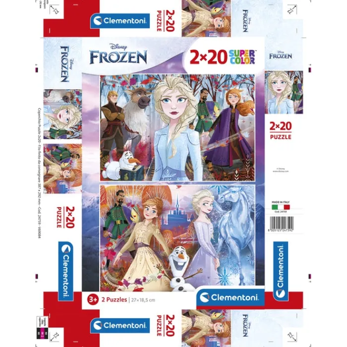 Frozen - 2x20 pezzi^Clementoni Sale