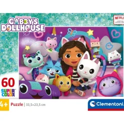 Gabby Dollhouse - 60 pezzi^Clementoni Discount