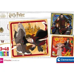 Harry Potter - 3x48 pezzi^Clementoni Best