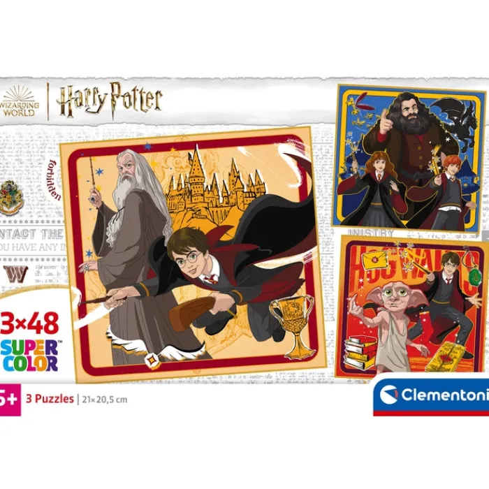 Harry Potter - 3x48 pezzi^Clementoni Best